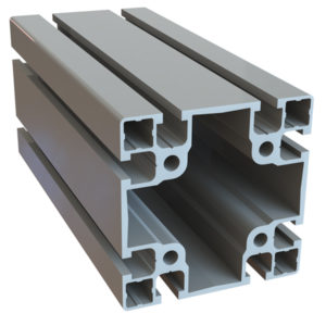 Profilo in alluminio 90x90 leggero