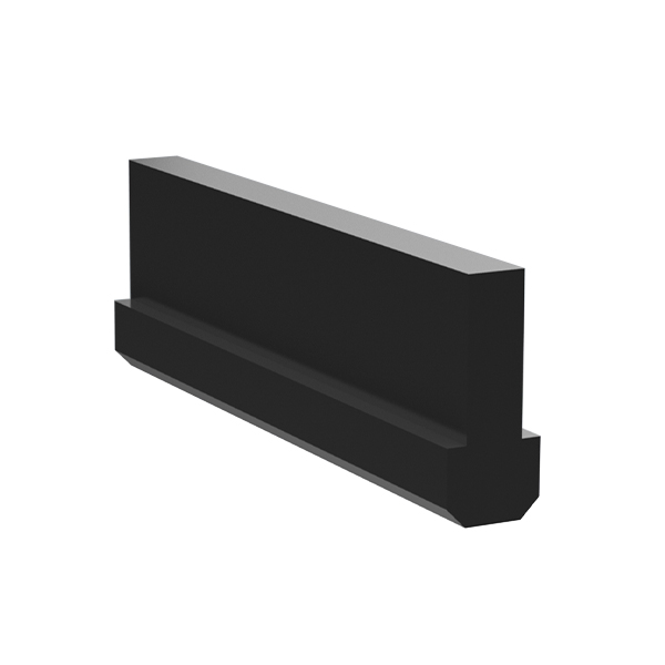 Profilo multiuso h=32mm in polizene nero