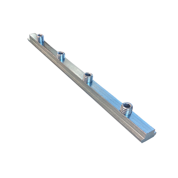 Giunto Lineare L=180 mm per cava 8 completo di grani con smusso